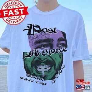 Posty Shirt Retro 90S Rap Tee Twelve Carat Tour Unisex